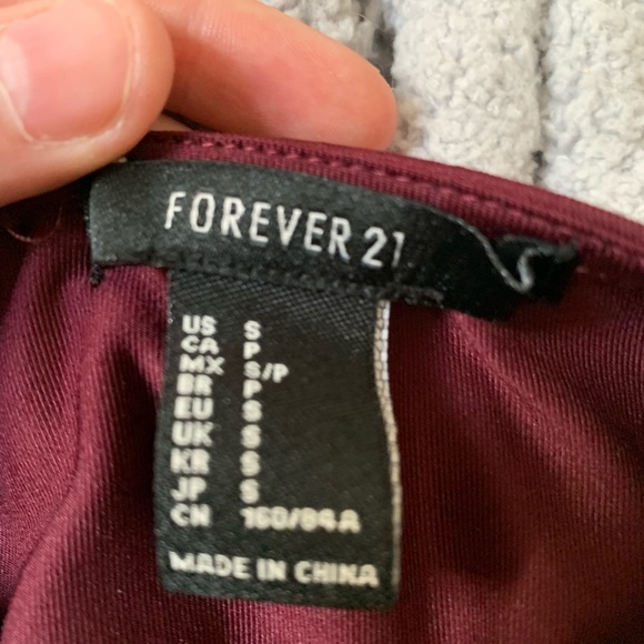 Forever 21 Ribbed Bodysuit - Picture 2 of 2